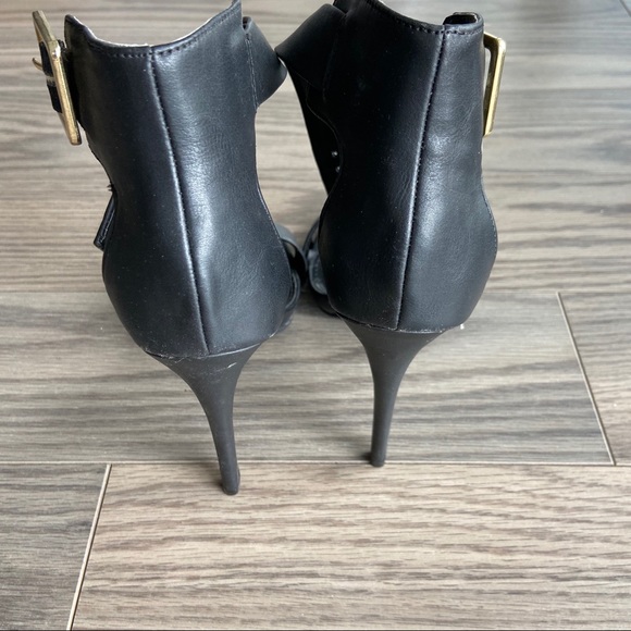🍋 BNWT Ankle Strap Stiletto Sandals 🍋 - Picture 3 of 5